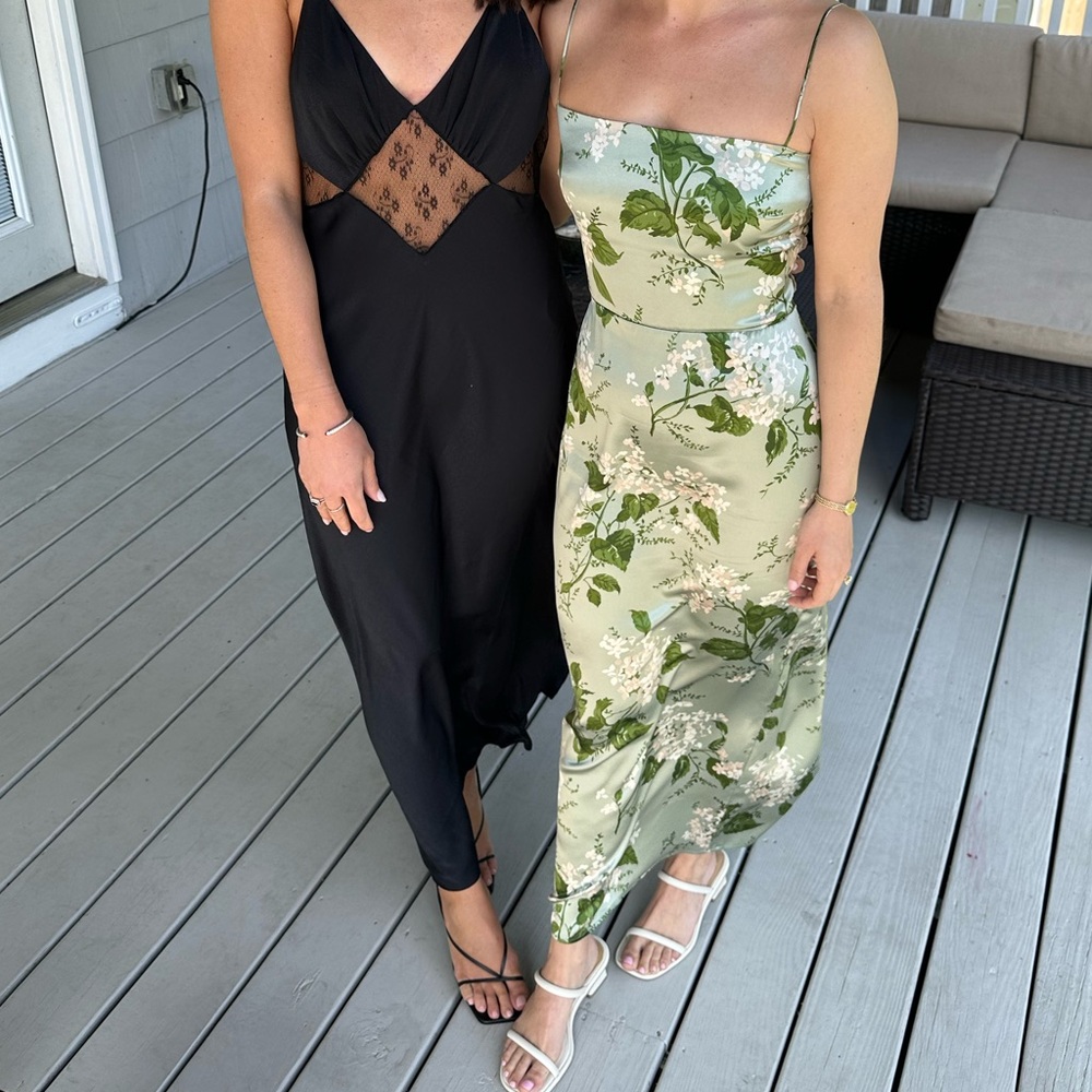 Reformation Frankie Sleeveless Silk Dress